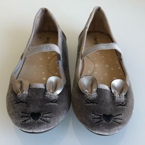 Cat & Jack flats - two pair little girls - bundle